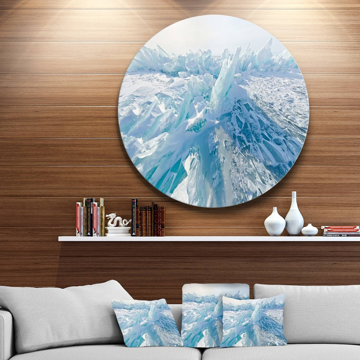 Round Metal Wall Art W576785