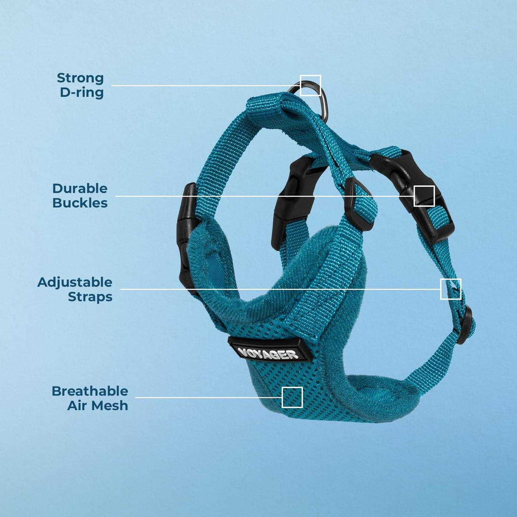 Adjustable Mesh Step-in Pet Harness C807