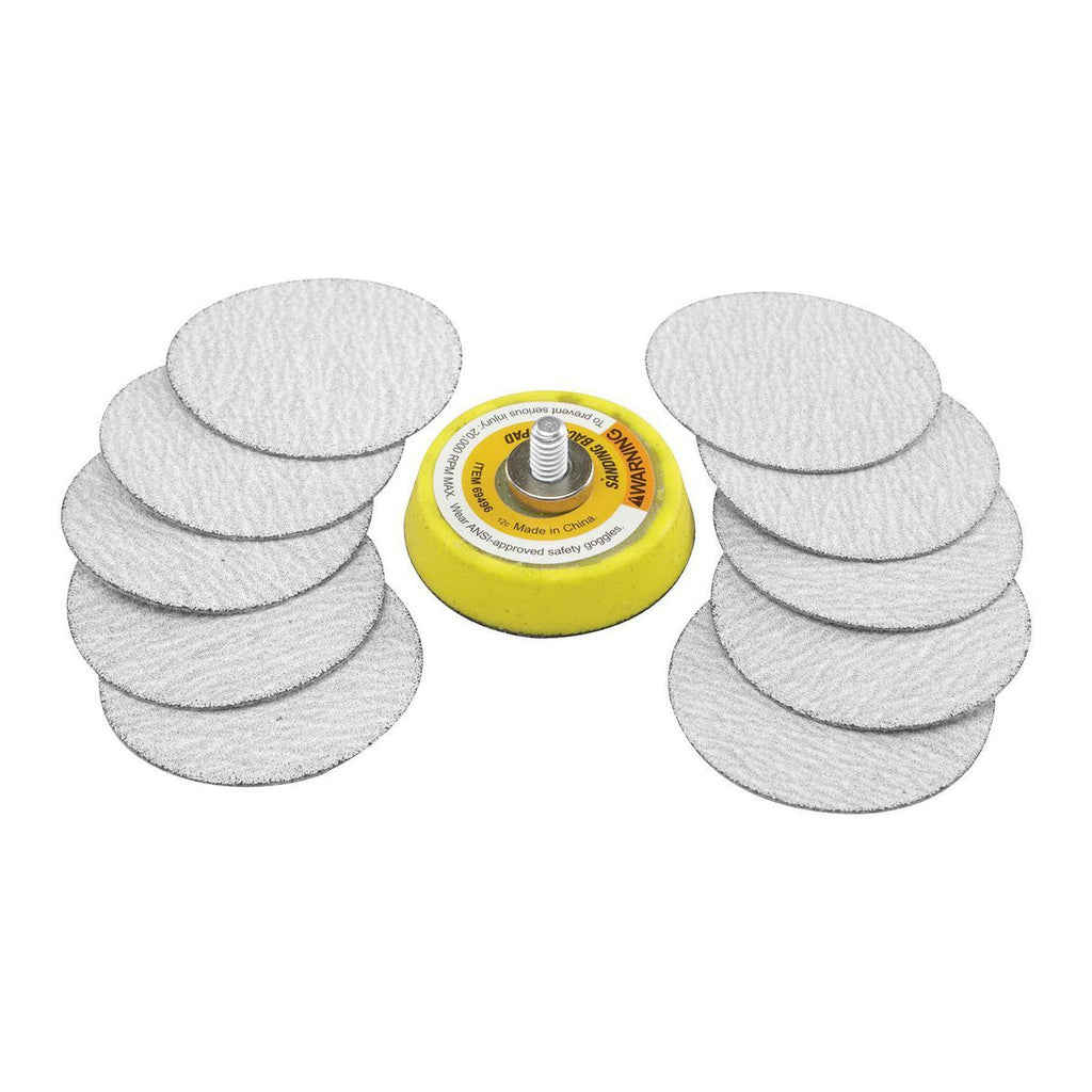 2 in. 11 Piece Sanding Pad Kit L294804