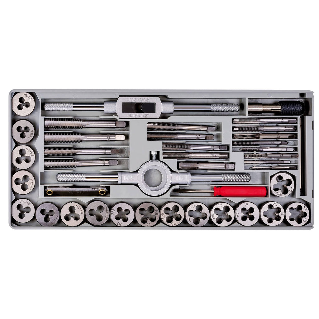 40 pc. Metric Tap & Die Set R1085