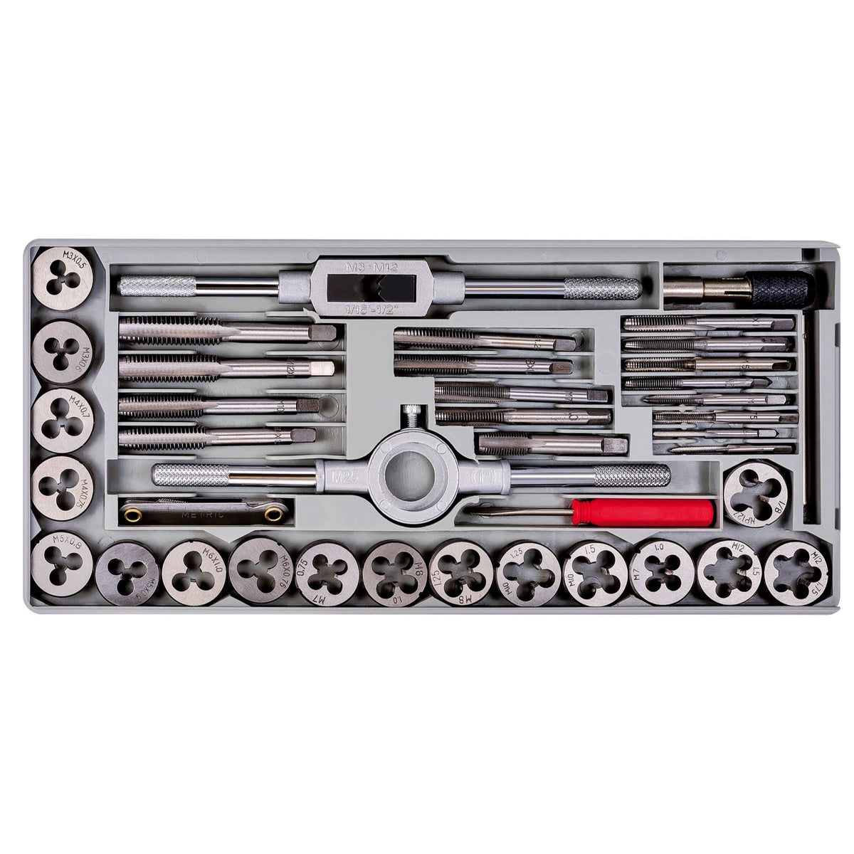 40 pc. Metric Tap & Die Set R1085
