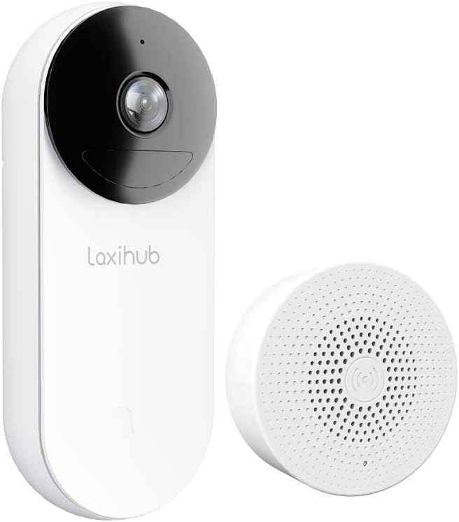 Wireless 1080PHD Rechargeable Battery Video Doorbell Camera with Chime F3646