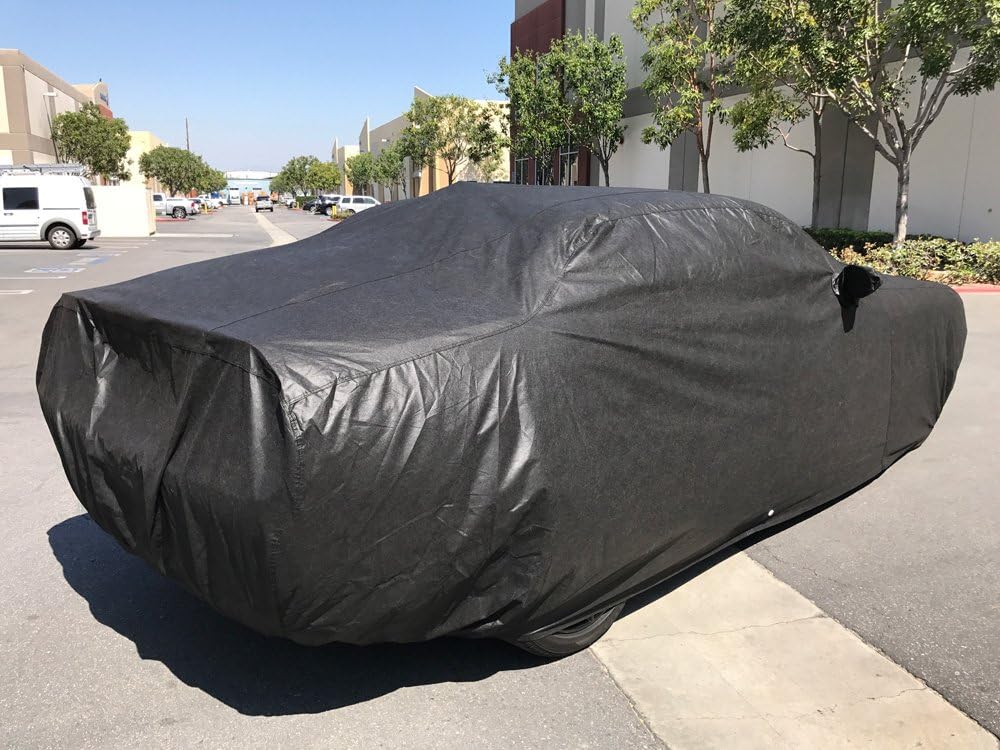 Custom Fit Car Cover Black S601804