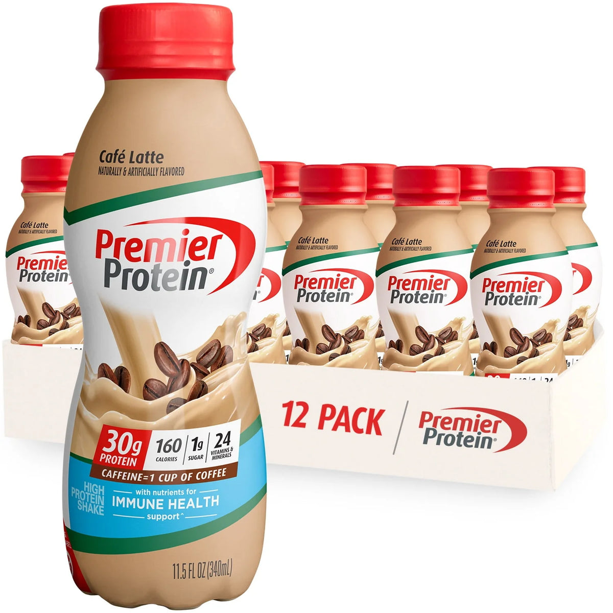 Cafe Latte Protein Shake 11.5 fl oz 12 Ct B38424