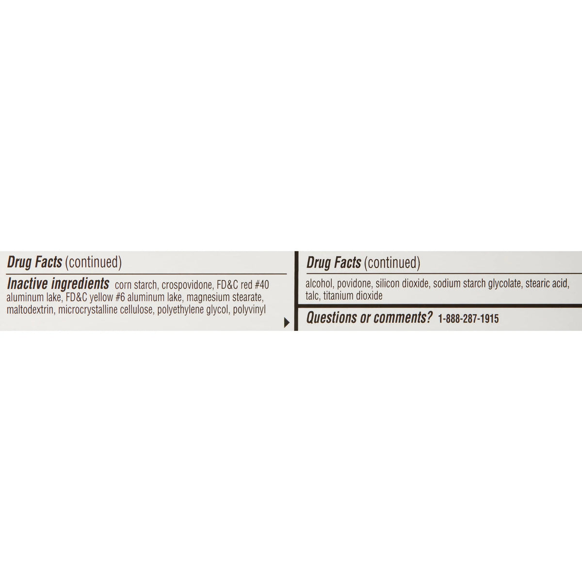 Maximum Strength Sinus Severe Congestion Relief Caplets, 20 Count I1827