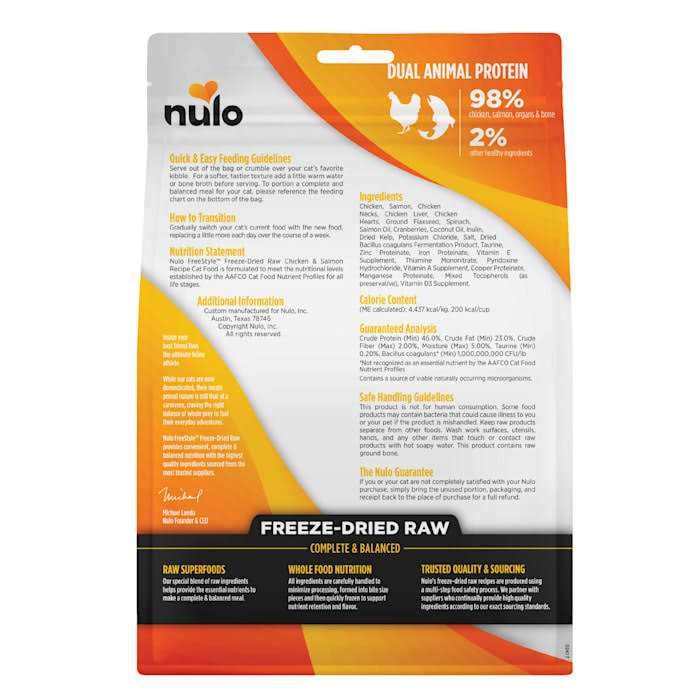 Freeze Dried Raw Cat Food K467