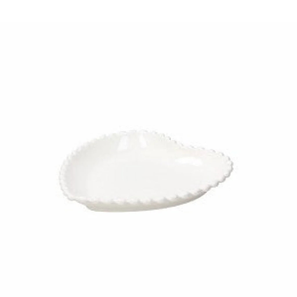 Pearl Heart Shape Ornament Plate 20cm K661599