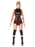 Large Black Red Costume D5138