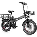 Foldable 20 x 4.0 Fat Tire Electric Bike with 500W Motor Z730