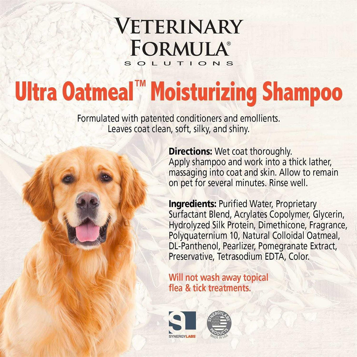 Oatmeal Moisturizing Shampoo Z336