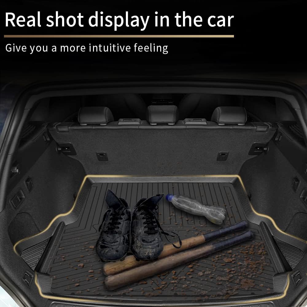 Black Waterproof Cargo Liner Mat Tray U616