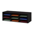 Black 9 Opening Literature Rack Z58720