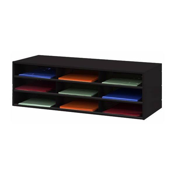 Black 9 Opening Literature Rack Z58720