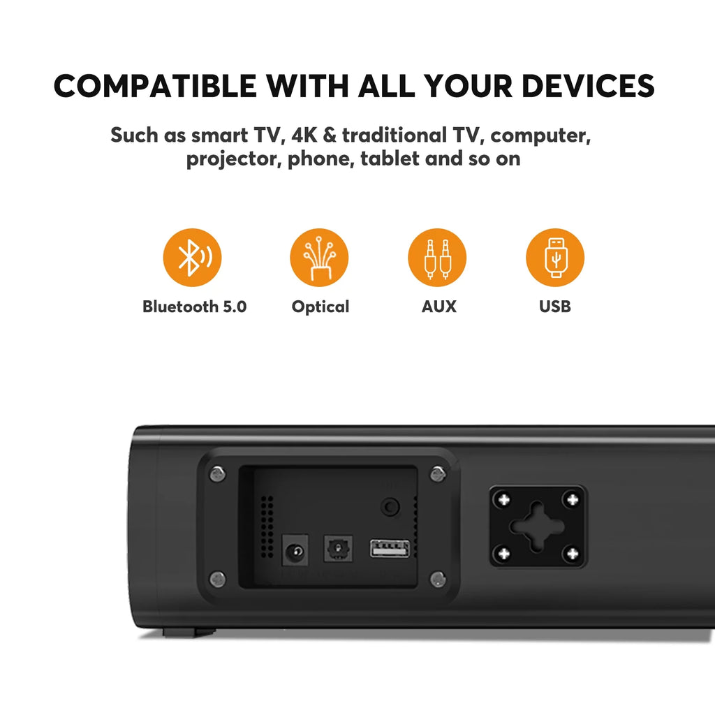 2.1CH Sound Bar with Built-in Subwoofer E27032