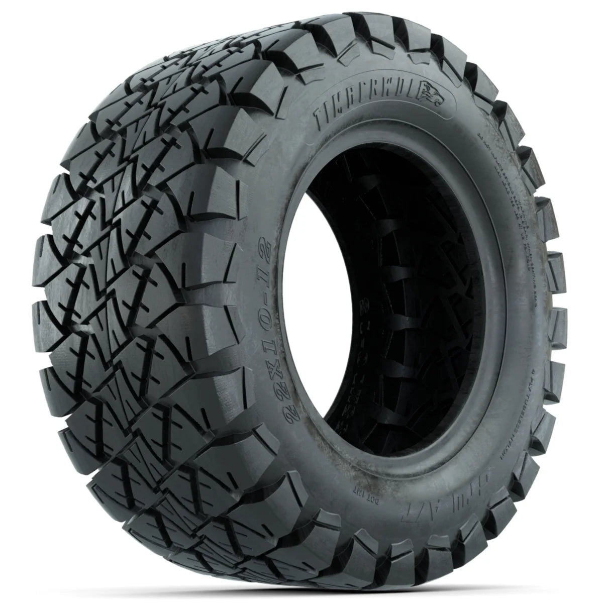 22 inch All-Terrain Golf Cart Tire 22x10-12 4-Ply I203
