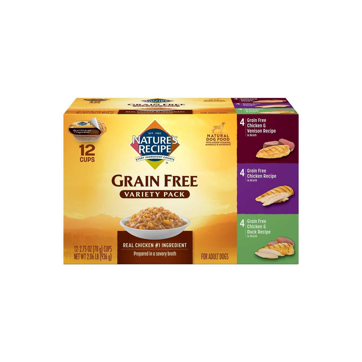 Grain Free Chicken Wet Dog Food B11754
