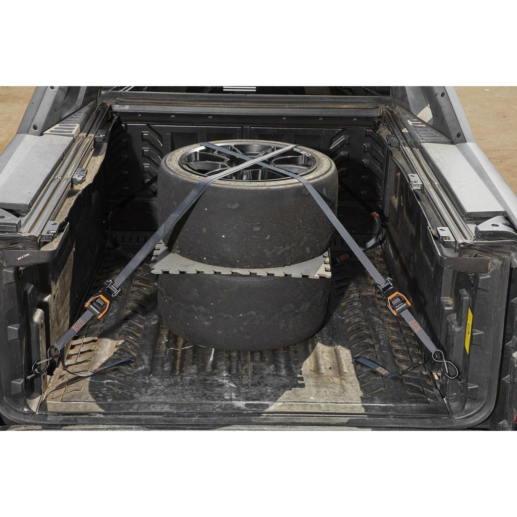 500 lb. Capacity 1 in. x 12 ft. Ratcheting Tie-Downs, 2-Pack A768