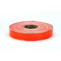 Fluorescent Orange Vinyl Coated Nylon Barricade Tape Y456
