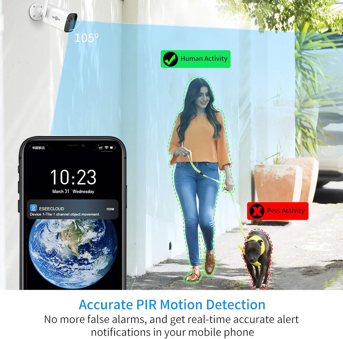 3MP Battery Powered Security Camera L7133