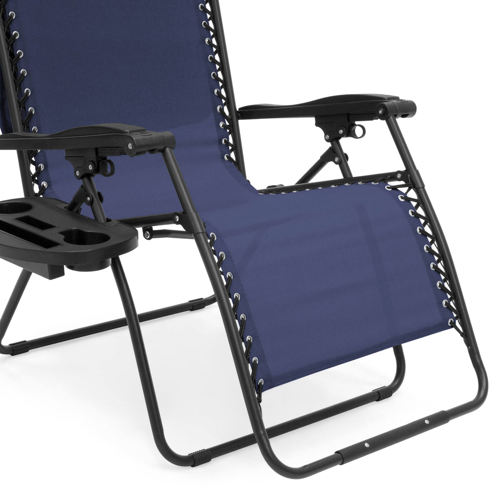 Oversized Zero Gravity Chair with Canopy Cup Holder S752964