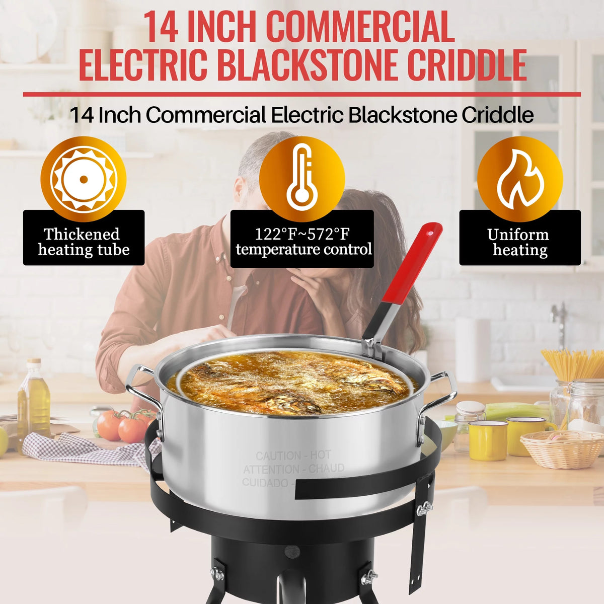 10 Quart Aluminum Propane Outdoor Fish Fryer Set J5901