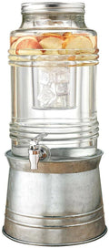 White Beverage Dispenser with Base L2071