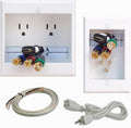 Recessed In-Wall Cable Management System N9900