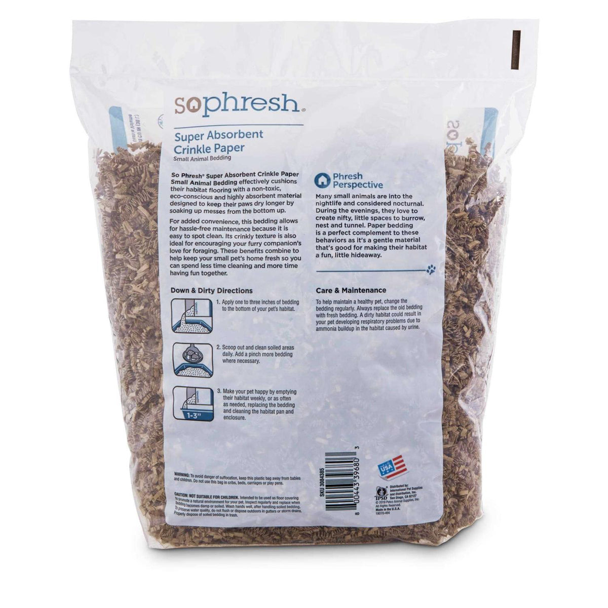 Super Absorbent Crinkle Paper Small Animal Bedding L2284