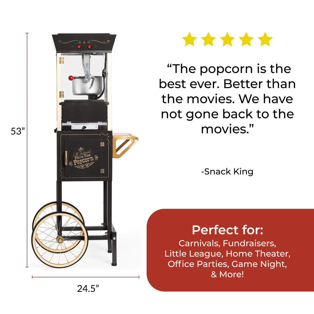 Vintage 8-Ounce Popcorn Cart K351971