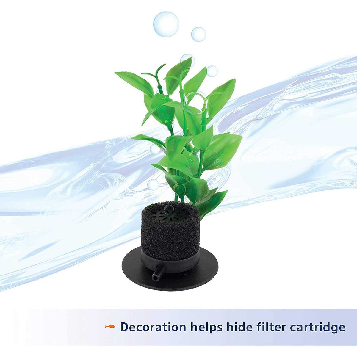 Betta Filter with Natural Plant M83721