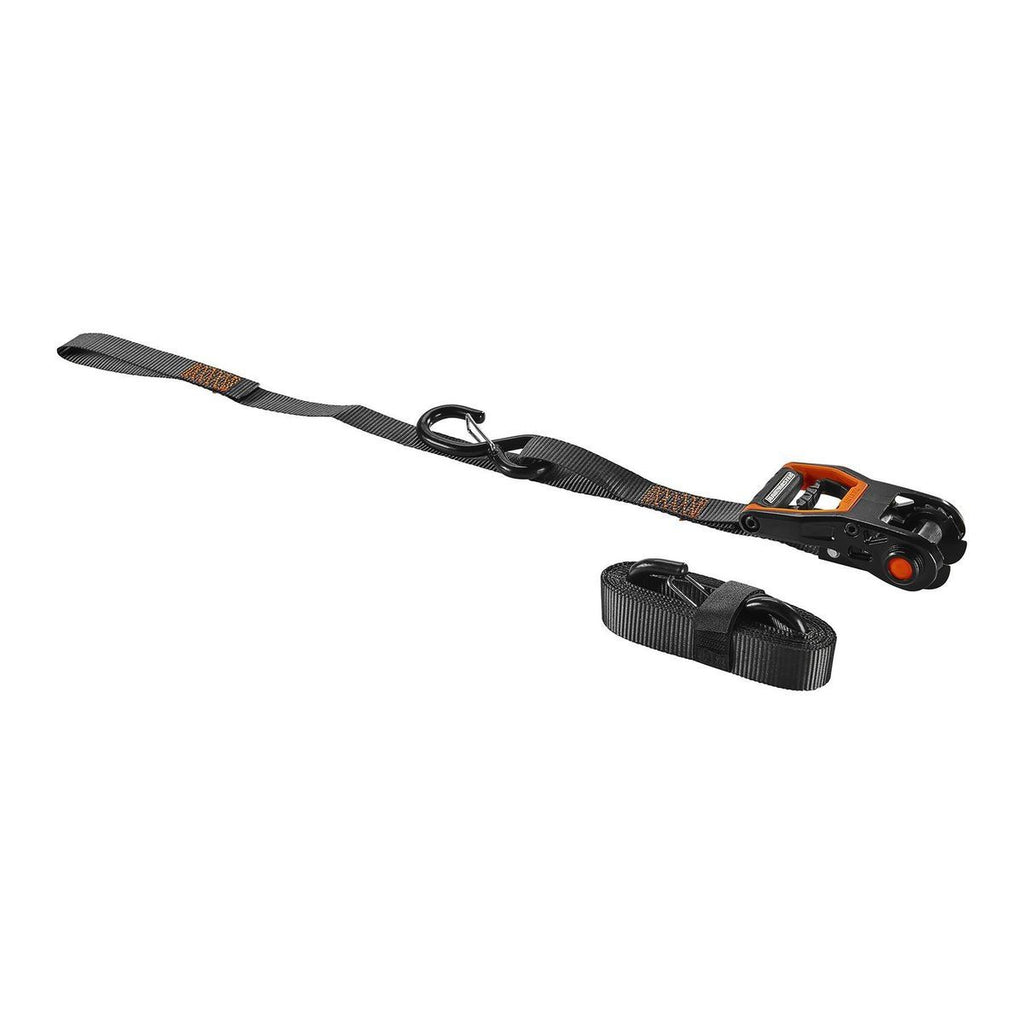 500 lb. Capacity 1 in. x 12 ft. Ratcheting Tie-Downs, 2-Pack A768