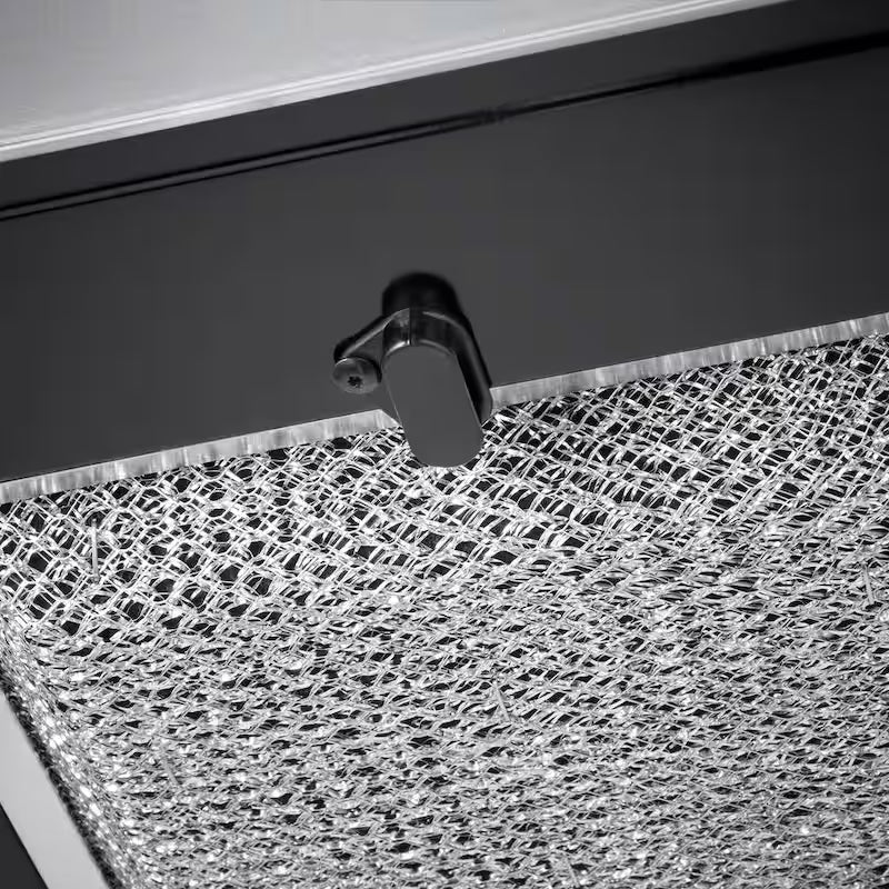 30 in. 240 CFM Convertible Under Cabinet Range Hood in Black U6842