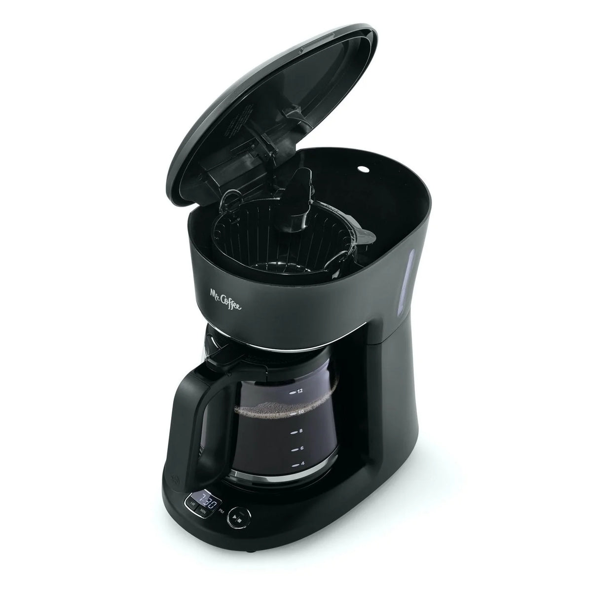 Programmable Coffee Maker, 12 Cup Capacity, Black E7573