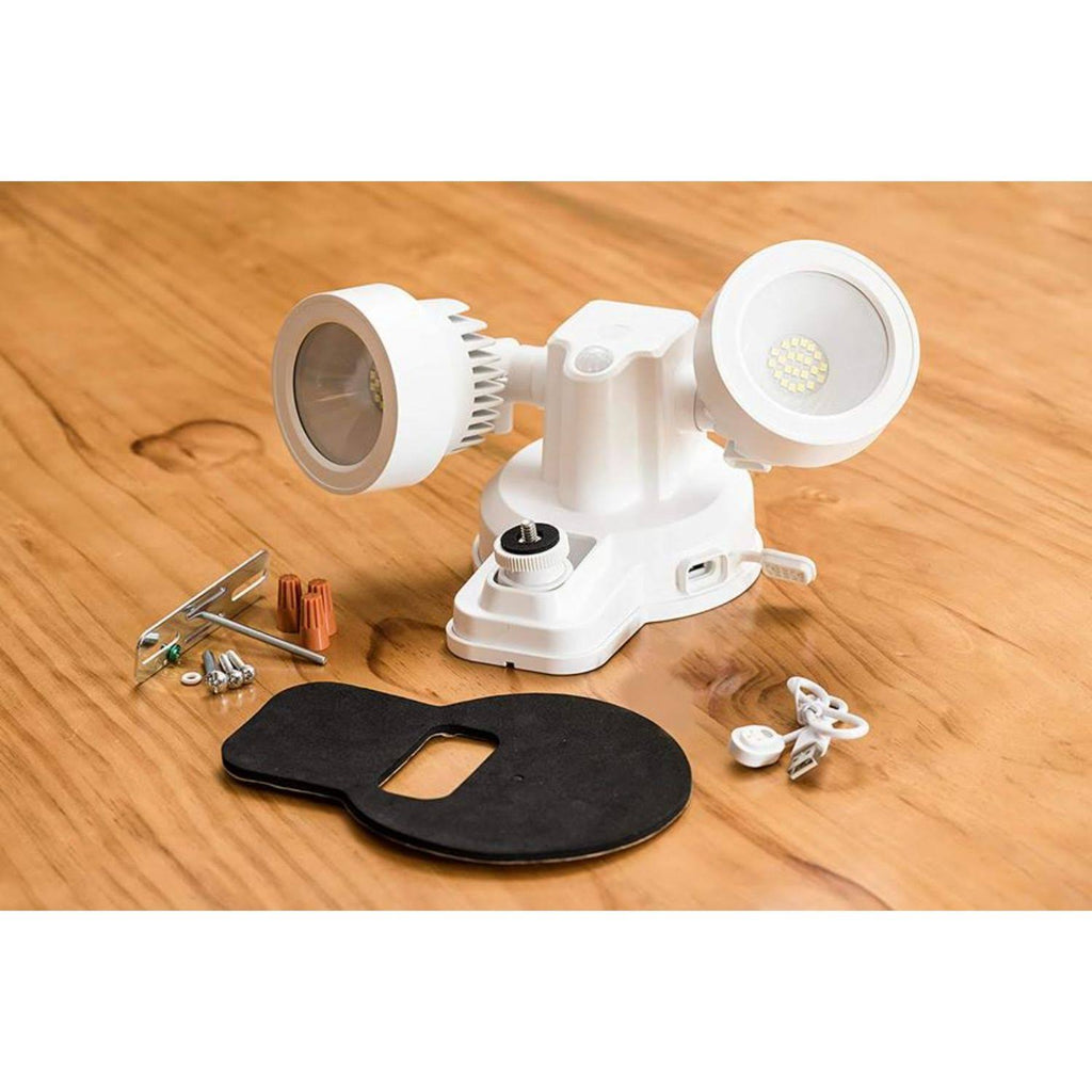 3-in-1 Floodlight, Charger and Mount (White) X745