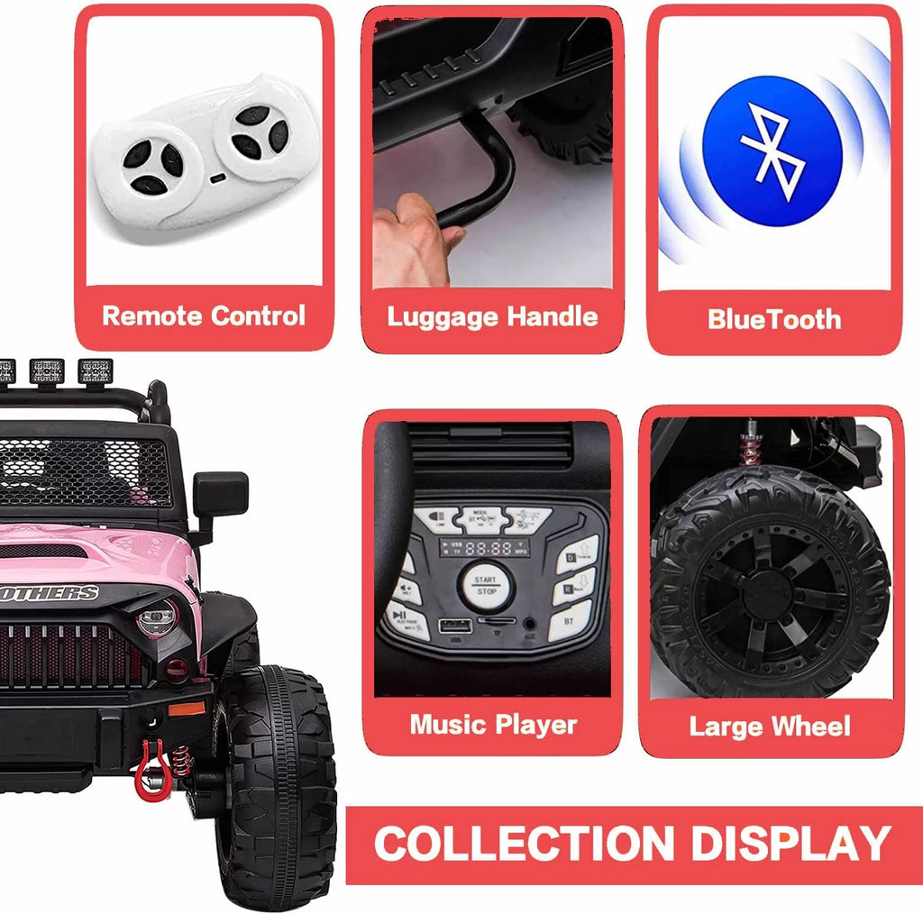 12V Battery Powered Kids Ride on Truck with Remote Control O329