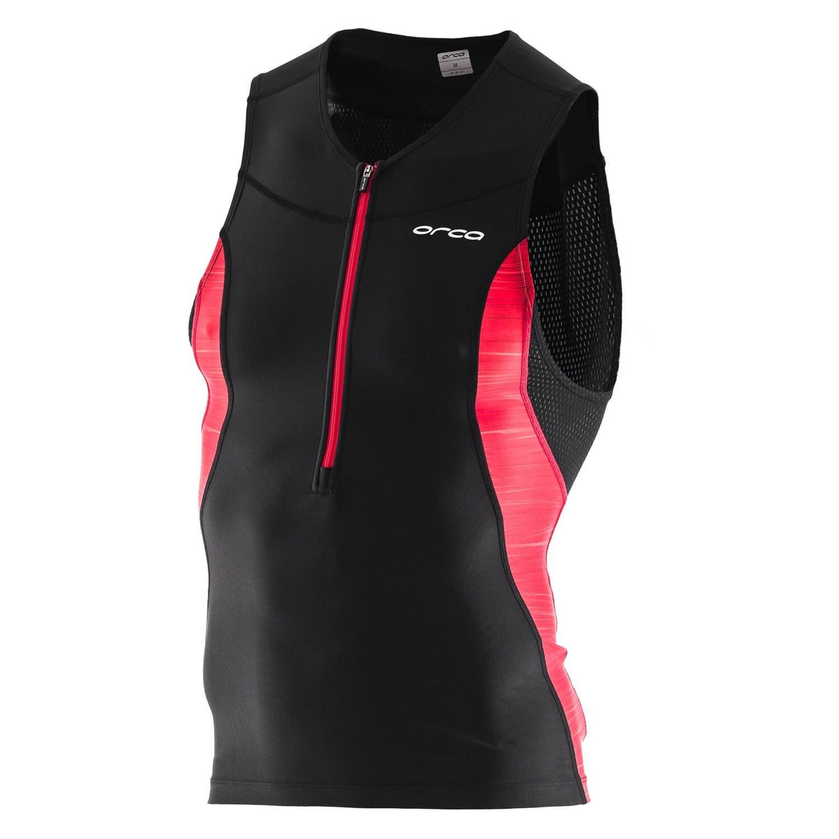 Men's Core Tri Tank Black/Red F424