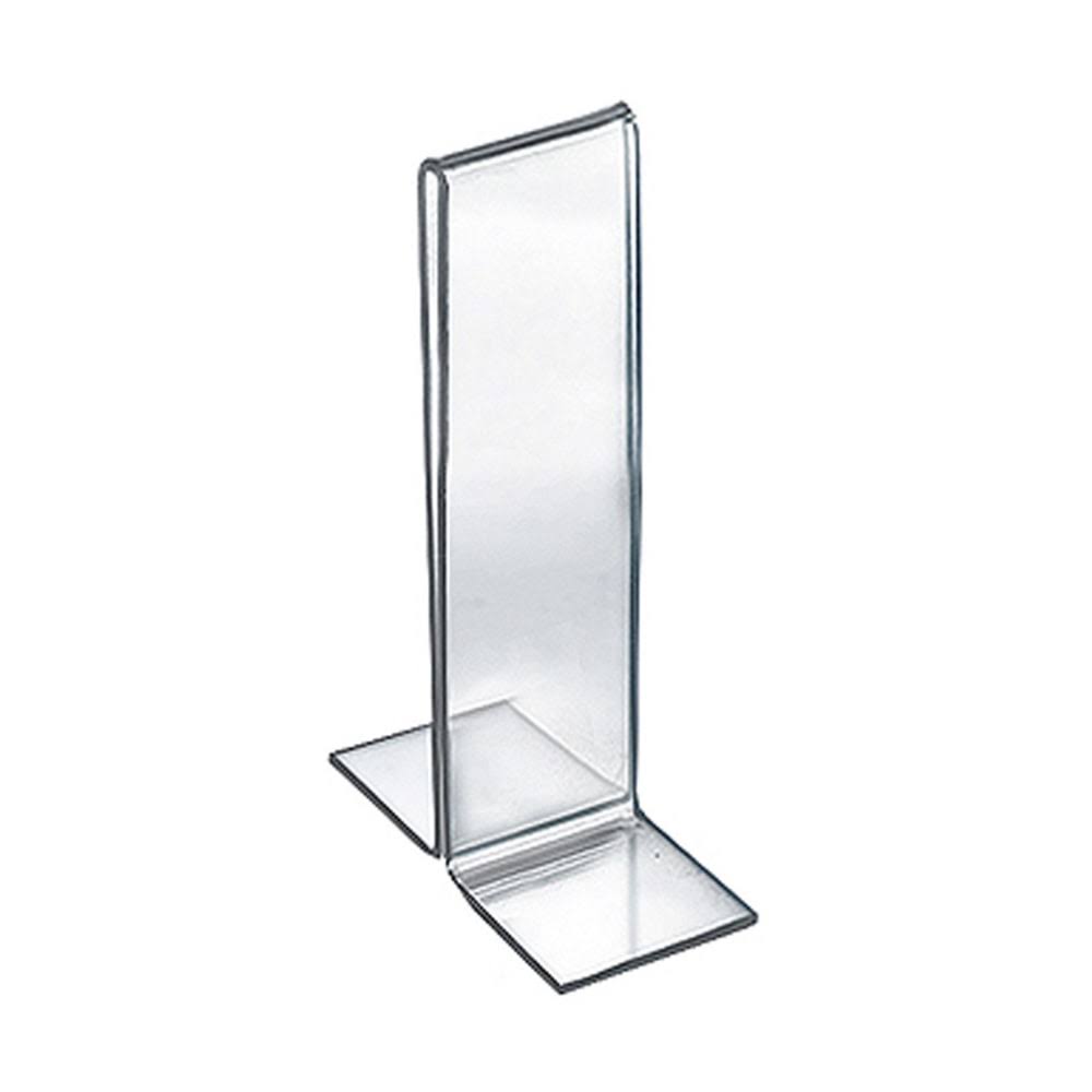 2" x 7" 10pk 2-Sided Acrylic Sign Holder G444752