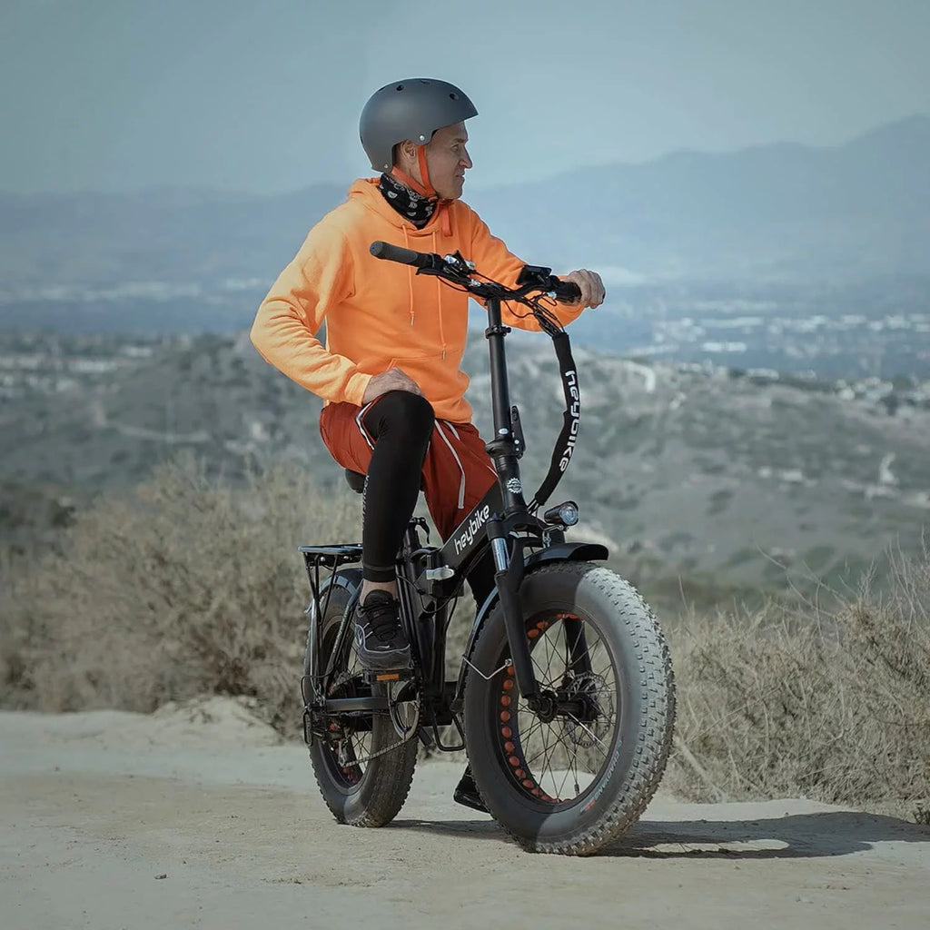 Foldable 20 x 4.0 Fat Tire Electric Bike with 500W Motor Z730