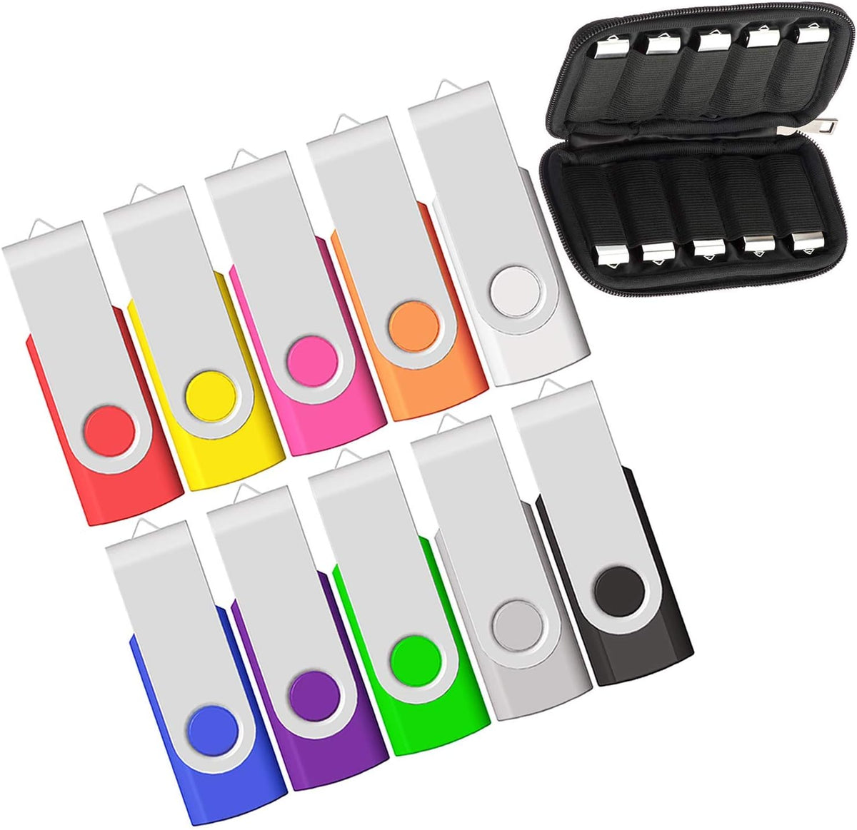 Storage Bag for USB Flash Drive 10 Pack R65852