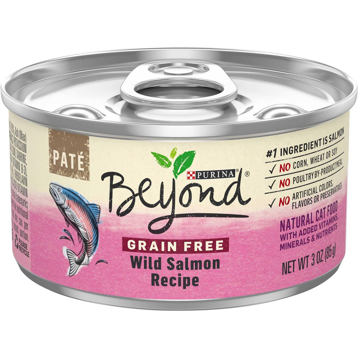 Grain Free Wild Salmon Wet Cat Food Pate M329777