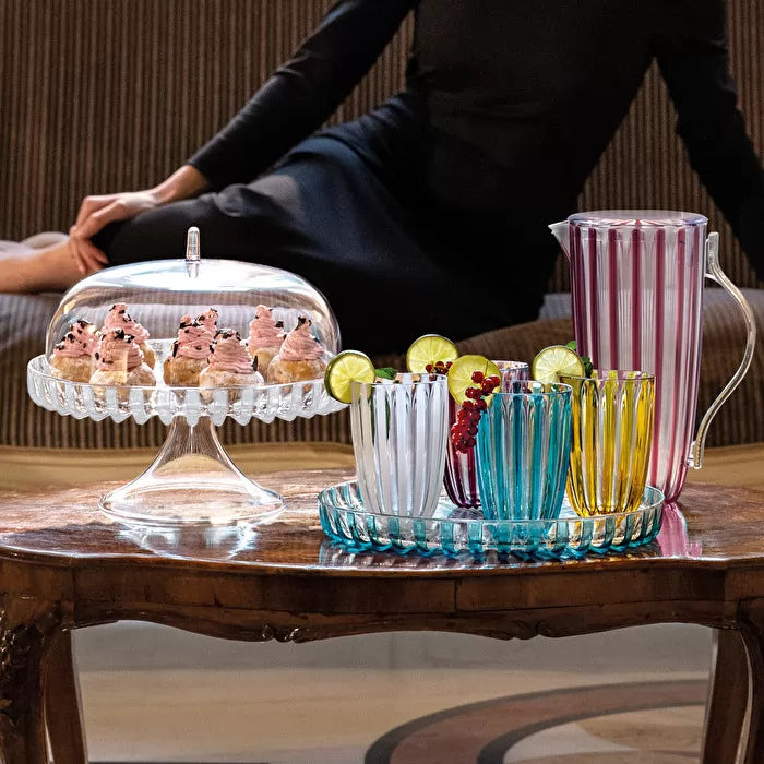 Cake Serving Set Turquoise P89810