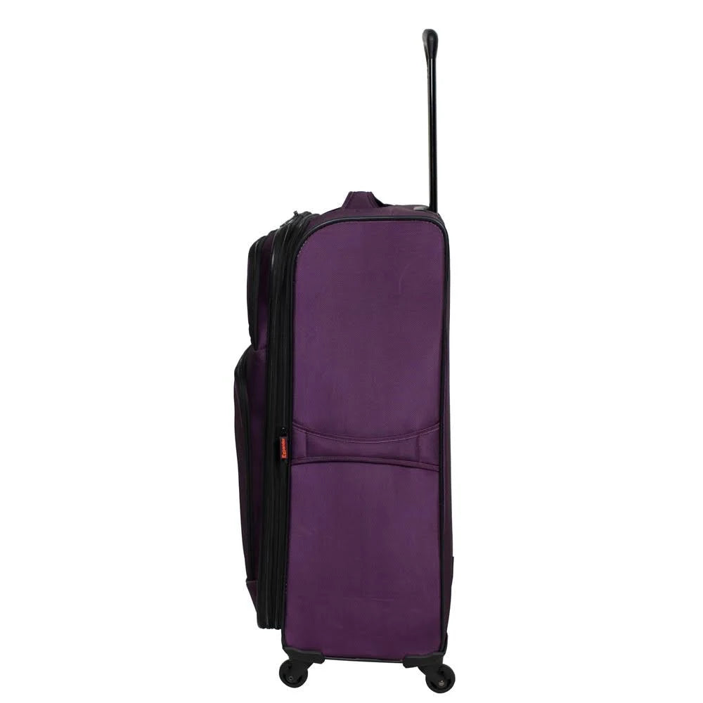 29x22 Spinner Check in Suitcase Purple P291