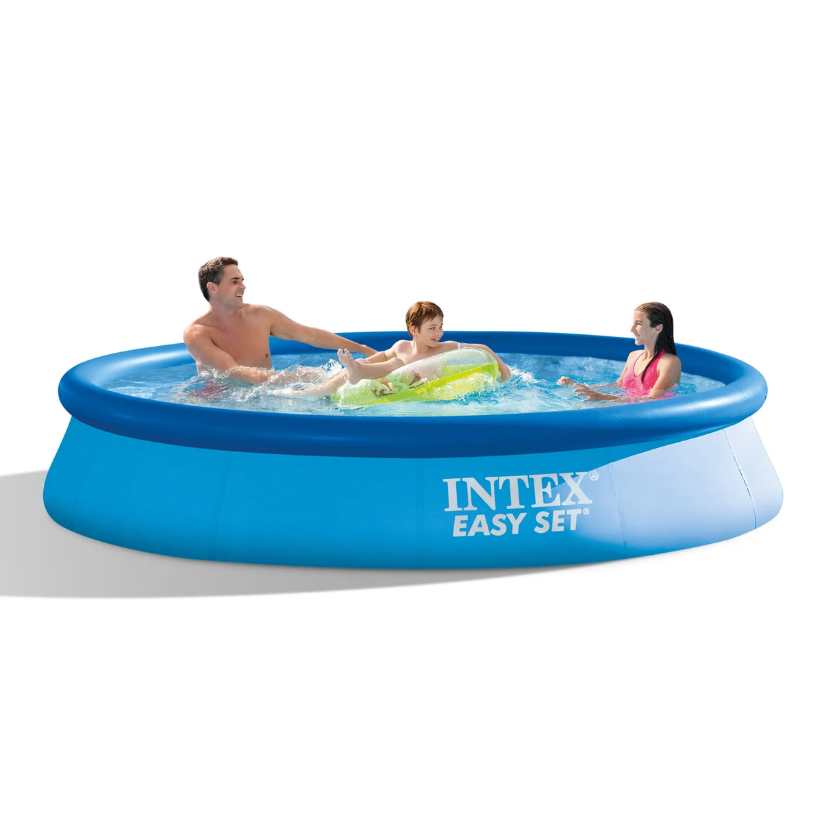 12ft x 30in Inflatable Swimming Pool with Filter Pump Y863147