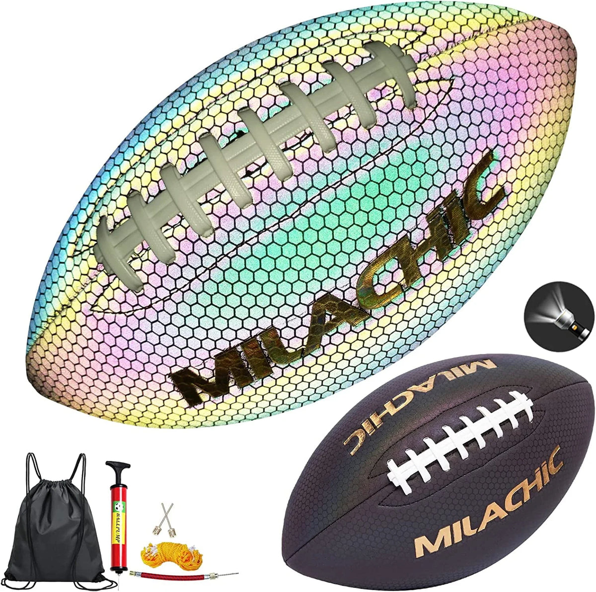 Holographic Reflective Football with Pump B2613