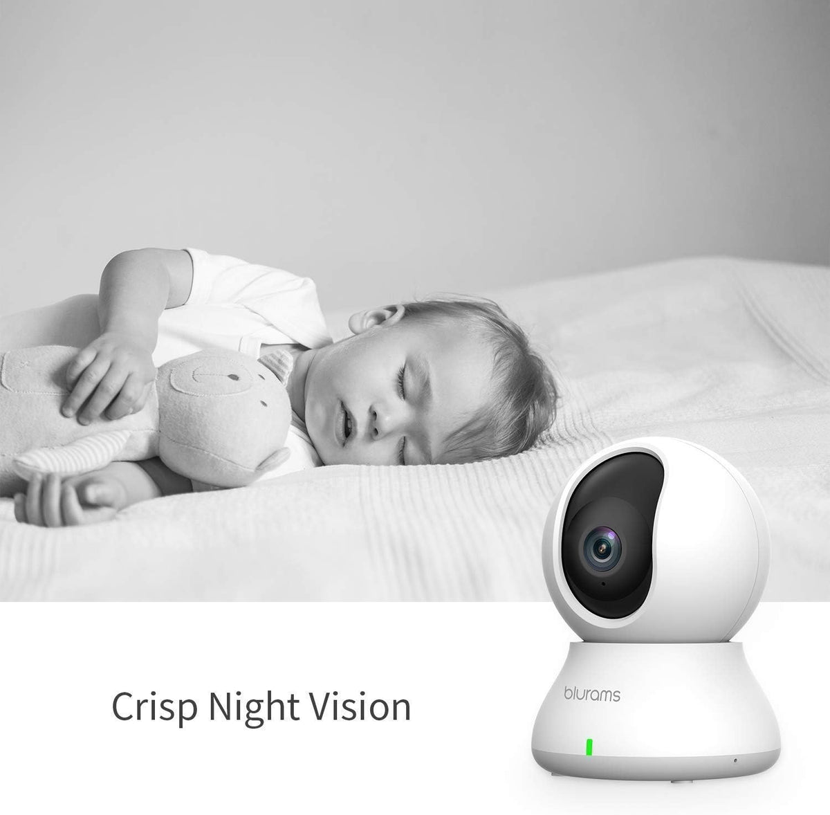 Indoor Security Camera Bundle Set 1080p Two-Way Audio Night Vision X728