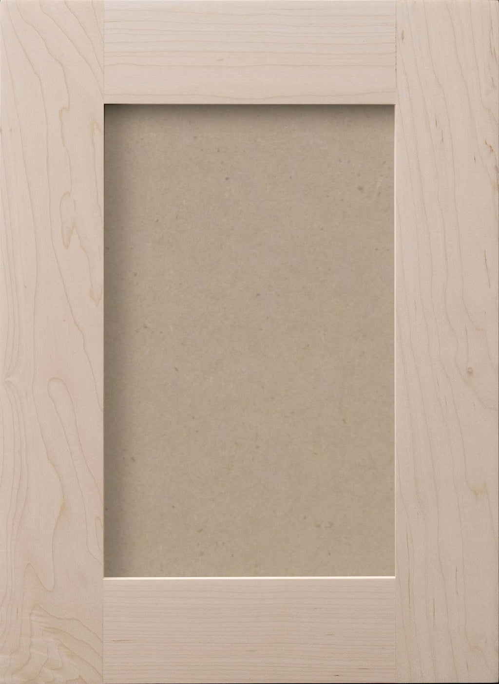 Unfinished Paint Grade Hard Maple Shaker Recess Panel Cabinet Door K731