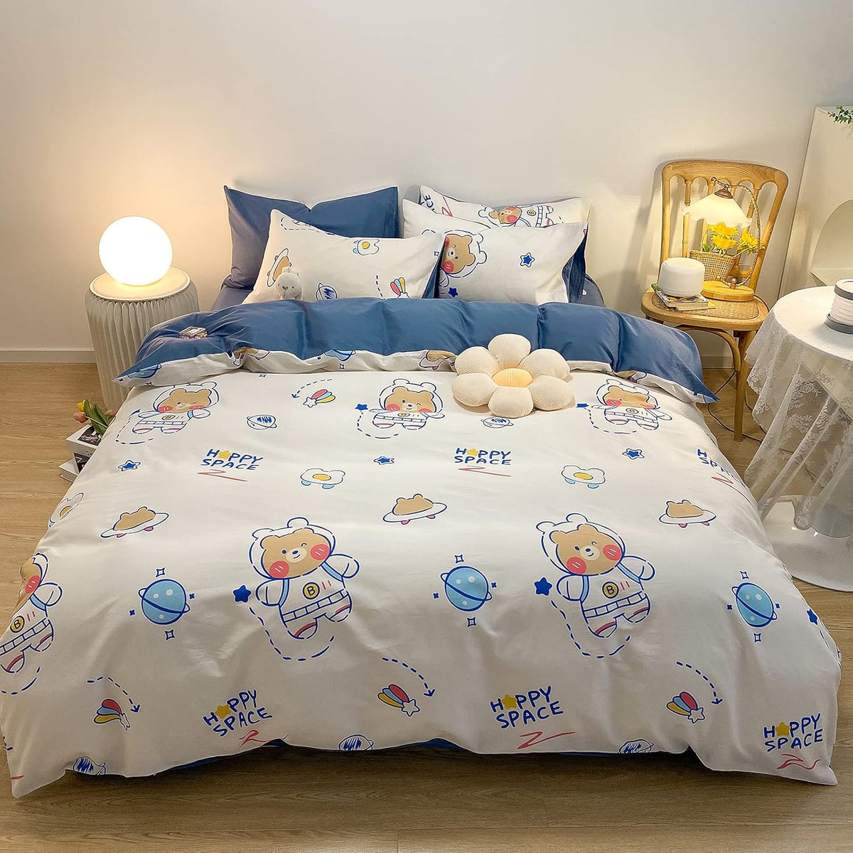 Cotton Dinosaur Kids Duvet Cover Set 3 Piece O460937