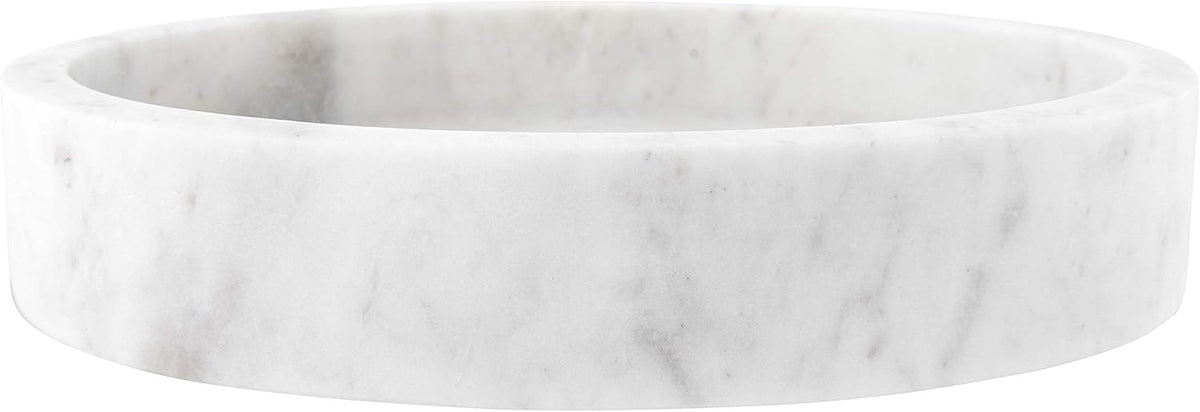 8 Round Carved Marble Tray K752284