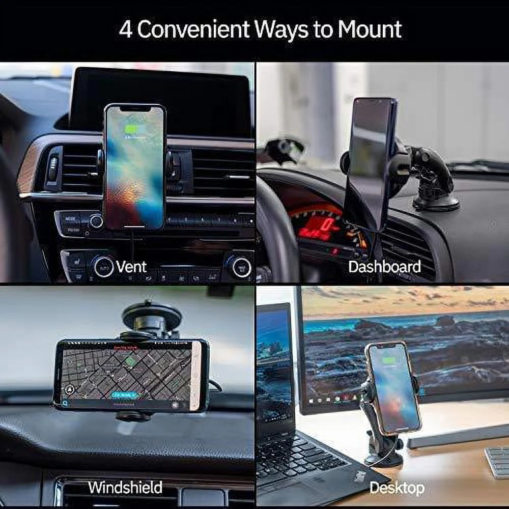 15W Wireless Charger Car Mount B10337