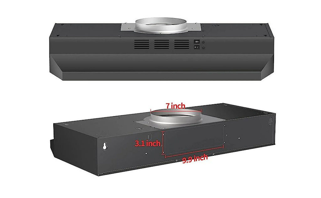 30 inch Ducted/Ductless Convertible Stainless Steel Range Hood M960